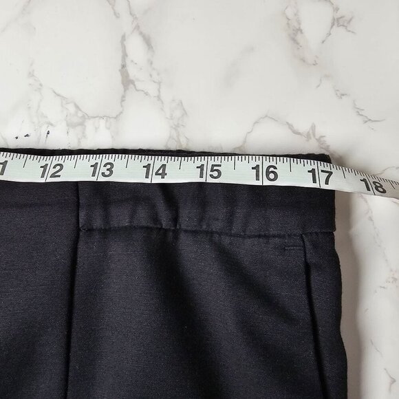 J. Jill Essential Slim Ankle High Rise Pull On Trouser Pants Black Women Size 14 - Picture 7 of 11